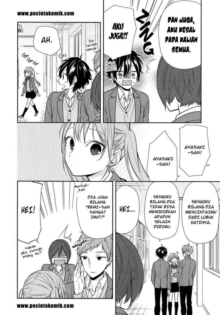 Horimiya chapter 85 halaman 14