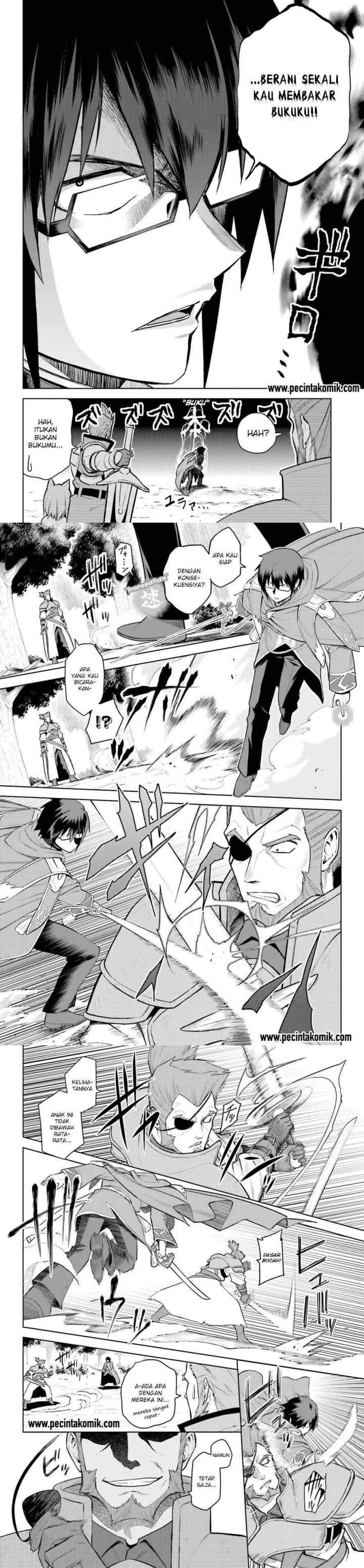 Konjiki no Moji Tsukai: Yuusha Yonin ni Makikomareta Unique Cheat chapter 9 halaman 4