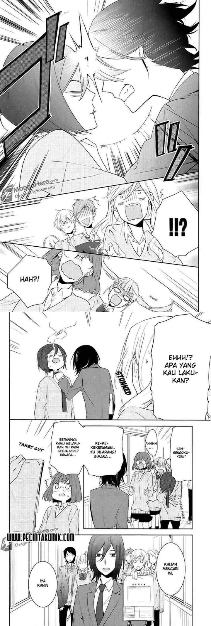 Horimiya chapter 7 halaman 12