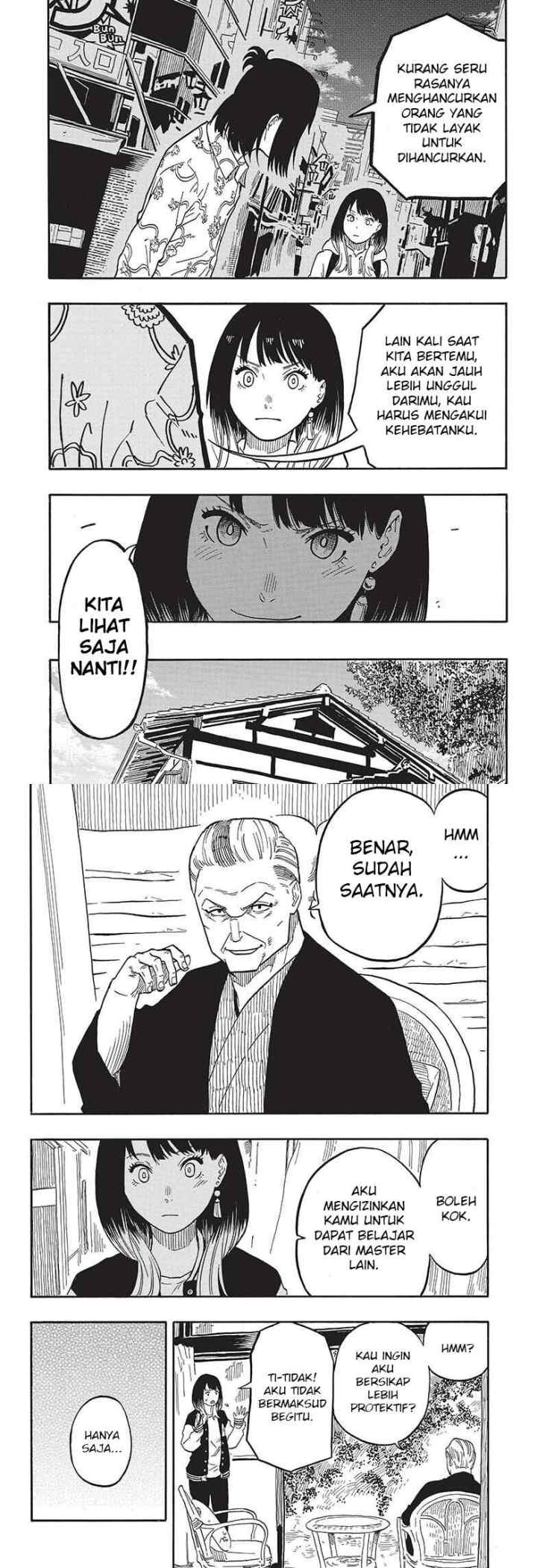 Akane Banashi chapter 37 halaman 8