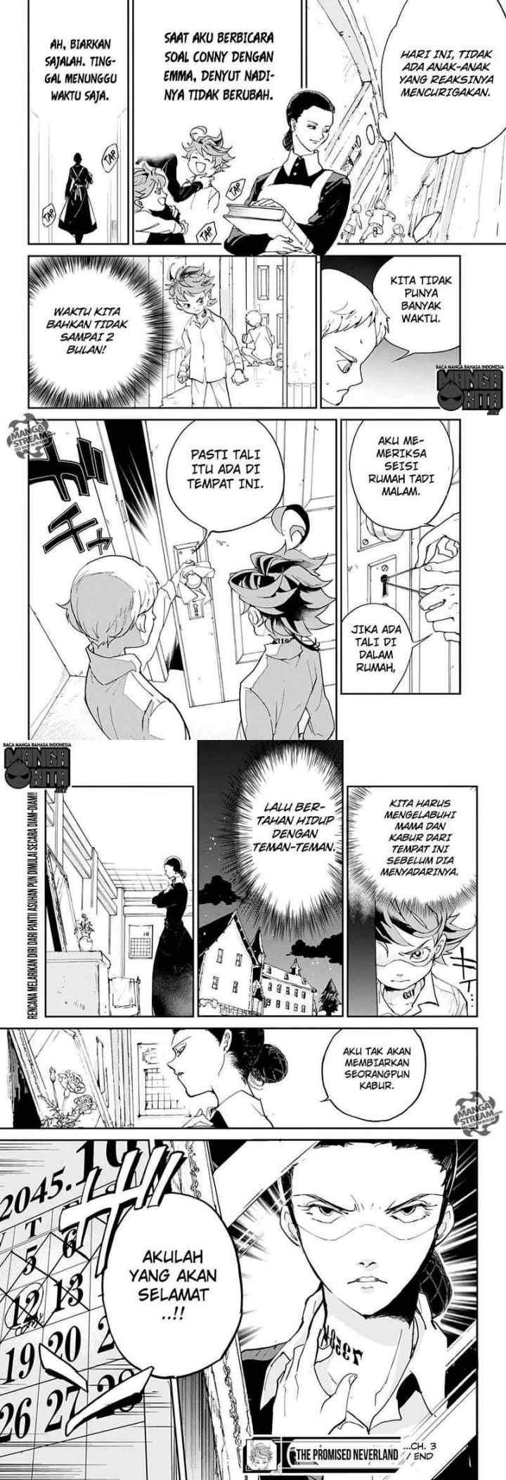 Yakusoku no Neverland chapter 3 halaman 12