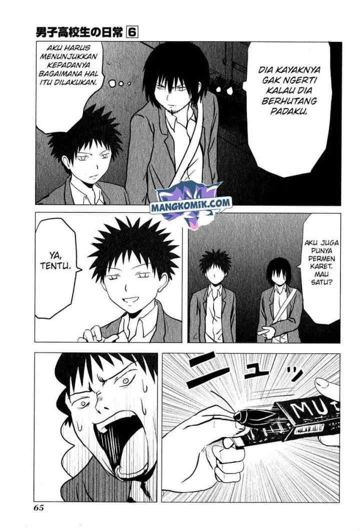 Danshi Koukousei no Nichijou chapter 89 halaman 8