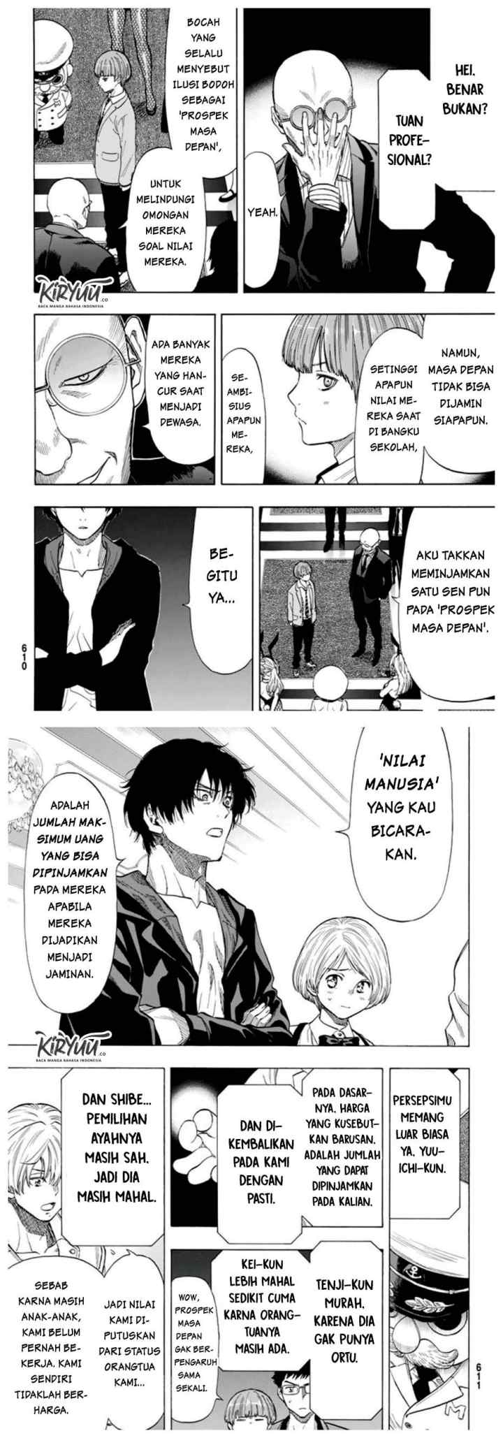 Tomodachi Game chapter 49 halaman 8