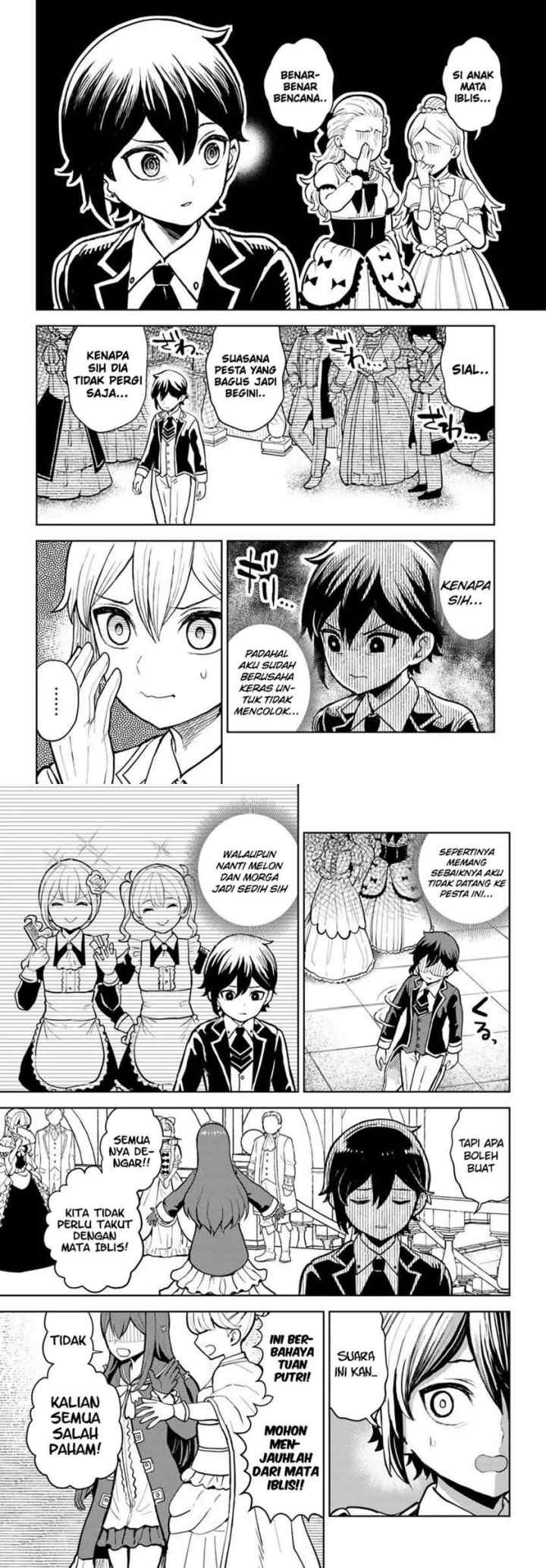 Magan no Akuyaku ni Tenseishita node Oshi Chara wo Mimamoru Mob wo Mezashimasu chapter 9.1 halaman 4