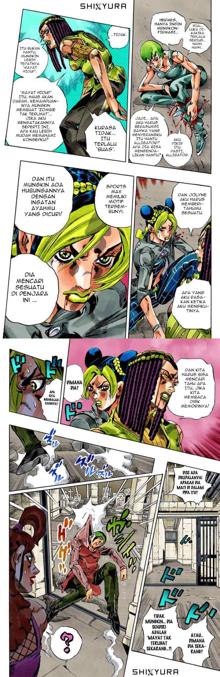 JoJo no Kimyou na Bouken - Stone Ocean chapter 55 halaman 5