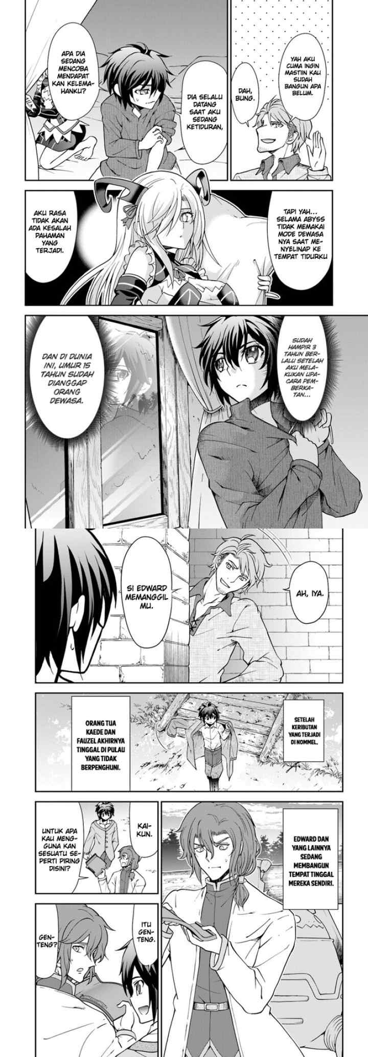 Tenohira Kaitaku Mura de Isekai Kenkokuki: Fueteku Yome-tachi to Nonbiri Mujintou Life chapter 43 halaman 11