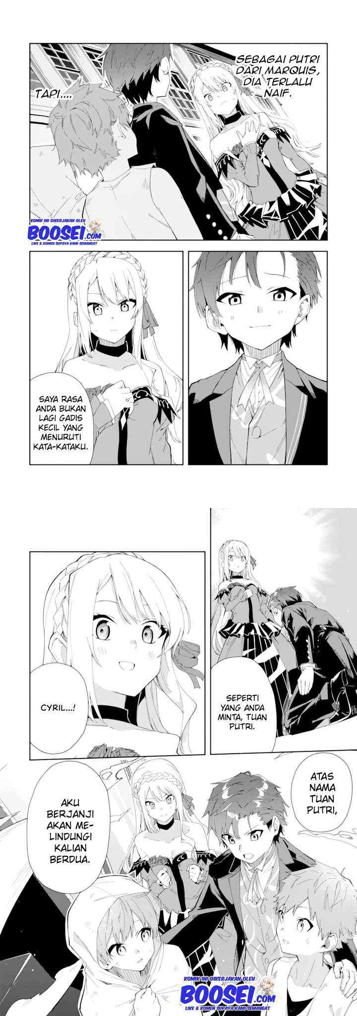 Akuyaku Reijou no Shitsuji-sama Hametsu Flag wa Ore ga Tsubusasete Itadakimasu chapter 4 halaman 17