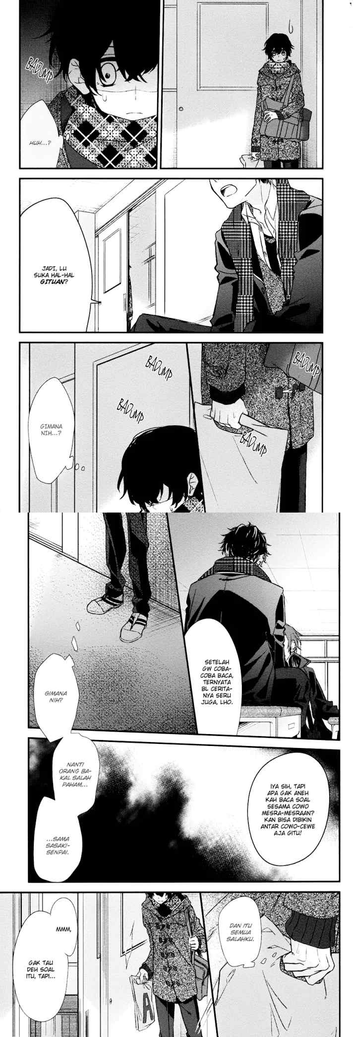 Sasaki to Miyano chapter 8 halaman 11