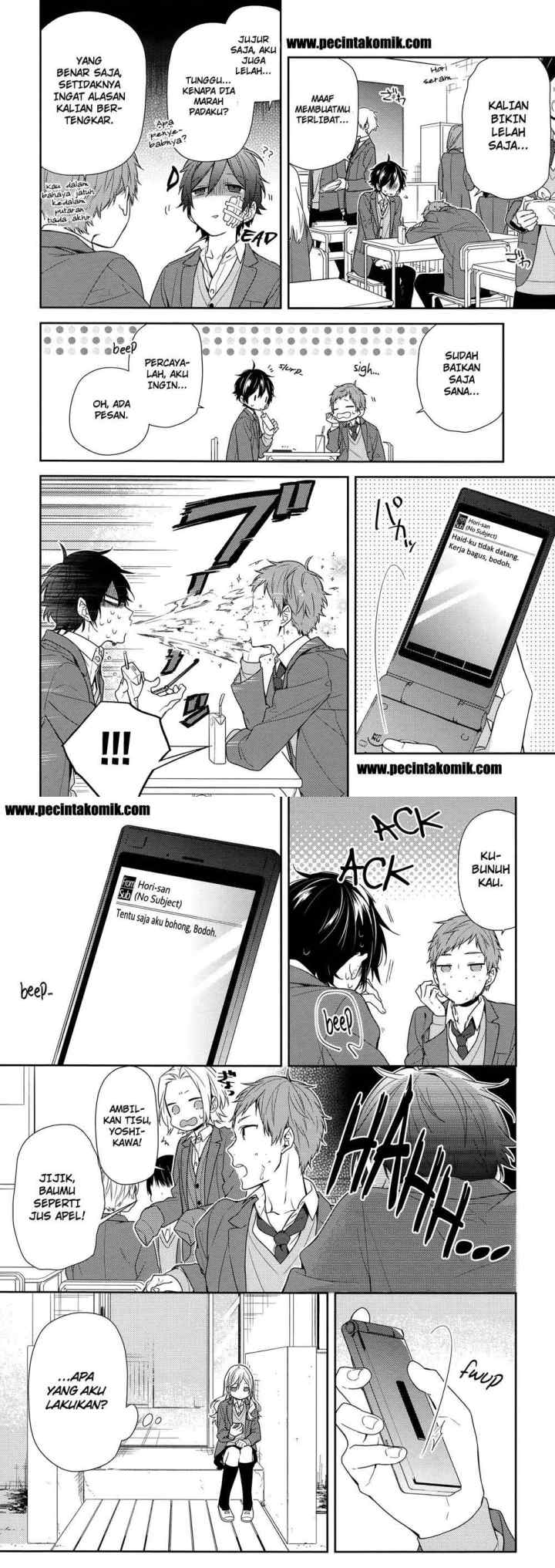 Horimiya chapter 80 halaman 5