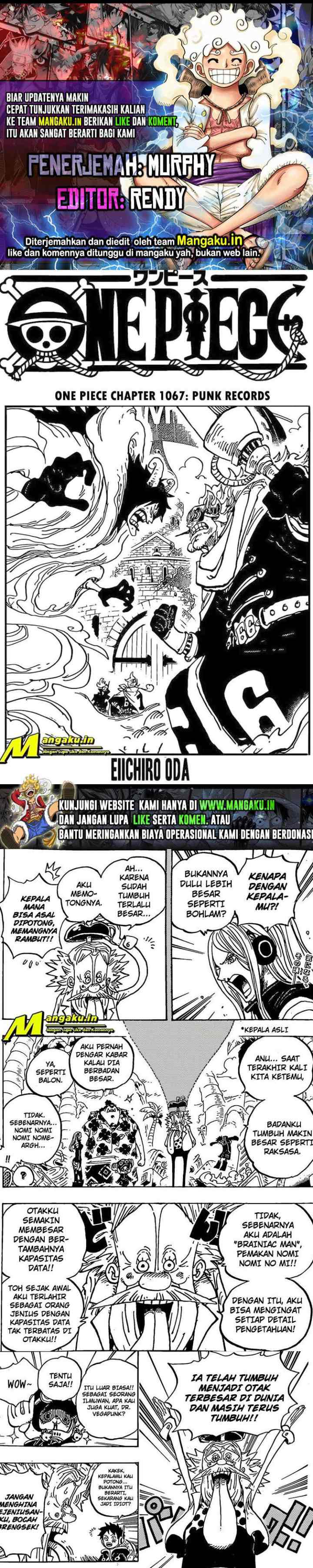 One Piece chapter 1067 halaman 6