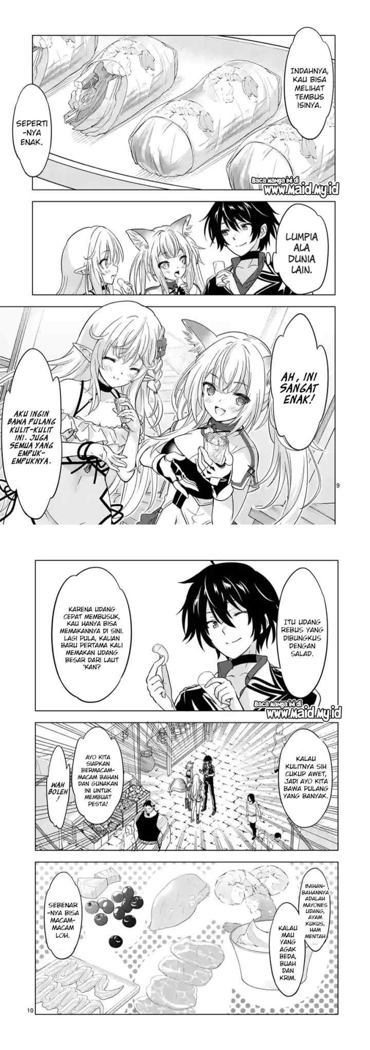 Shijou Saikyou Orc-san no Tanoshii Tanetsuke Harem Zukuri chapter 70 halaman 6