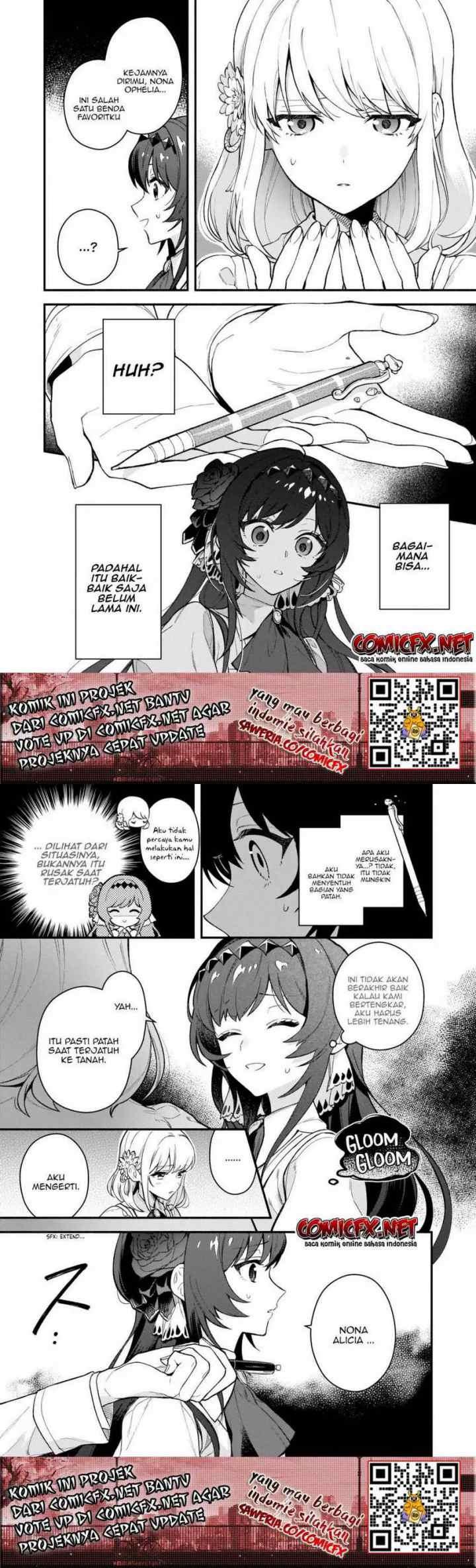 Akuyaku Reijou Route ga Nai Nante, Dare ga Itta no? chapter 1.2 halaman 10