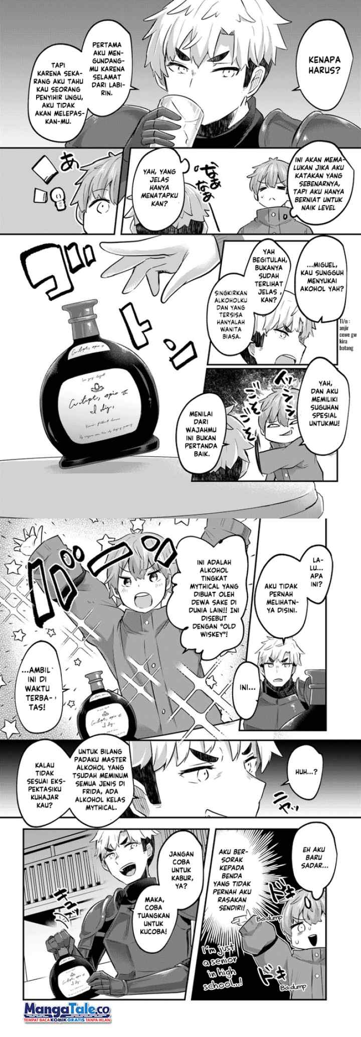 Houkago no Meikyuu Boukensha: Nippon to Isekai wo Ikiki Dekiru You ni Natta Boku wa Level Up ni Isoshimi Masu chapter 2 halaman 9