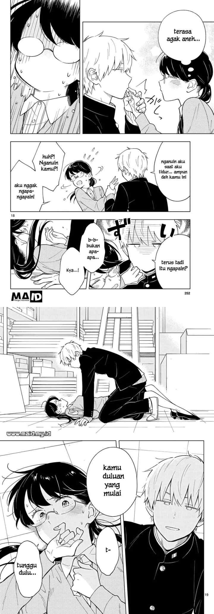 Sensei wa Koi wo Oshierarenai chapter 8 halaman 11