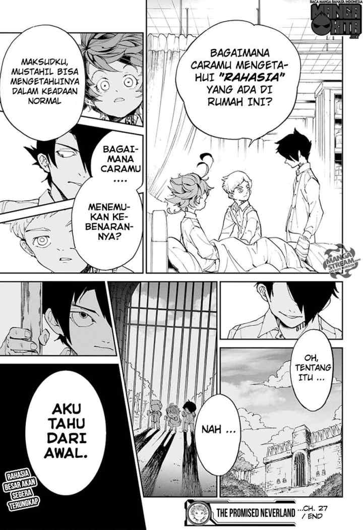 Yakusoku no Neverland chapter 27 halaman 20
