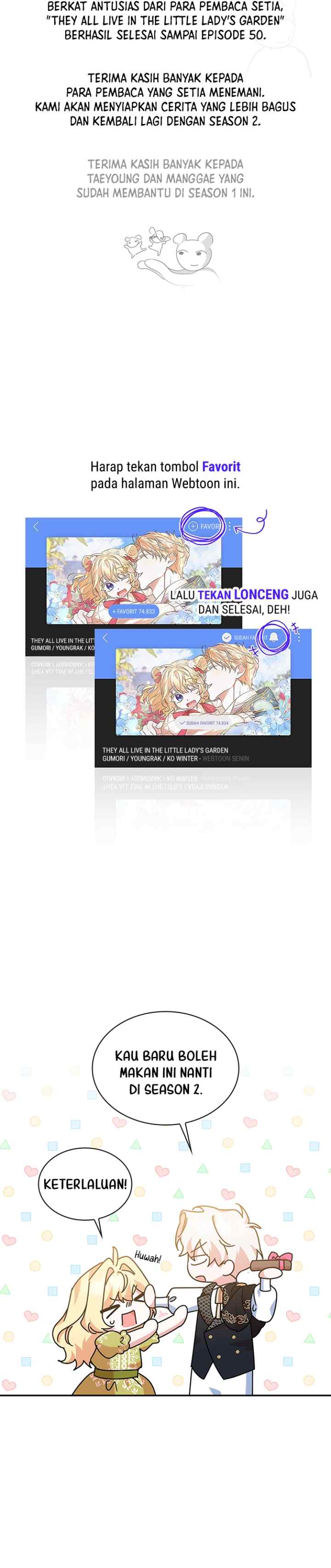 Living in the Princess Flower Garden chapter 50 halaman 19