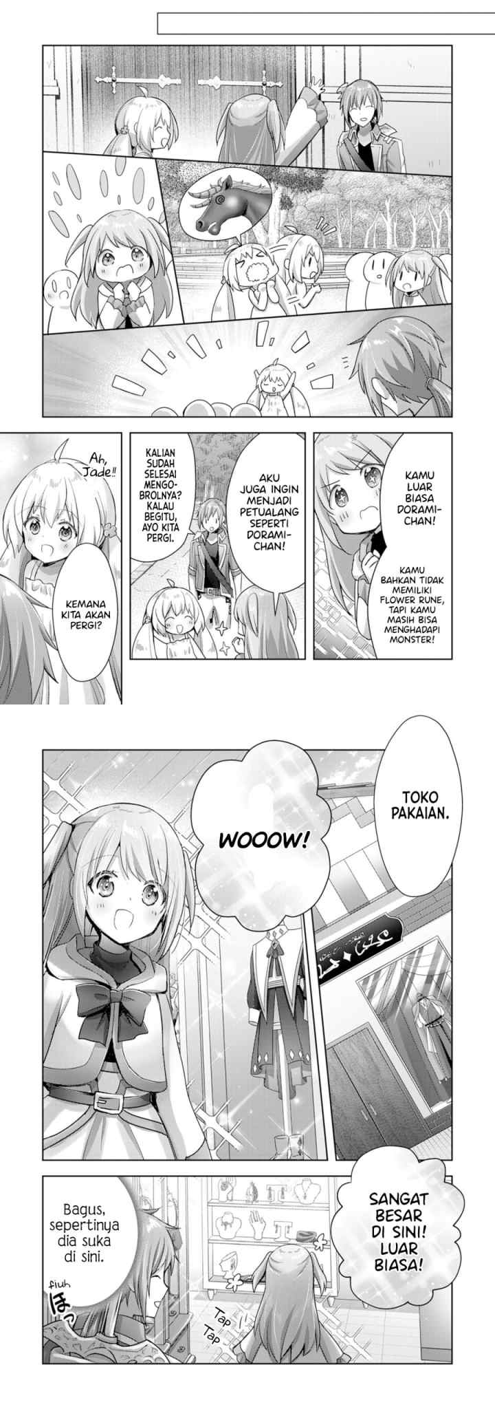 Uketsukejo ni Kokuhaku Shitakute Girudo ni Kayoitsumetara Eiyu ni Natteta chapter 10 halaman 6