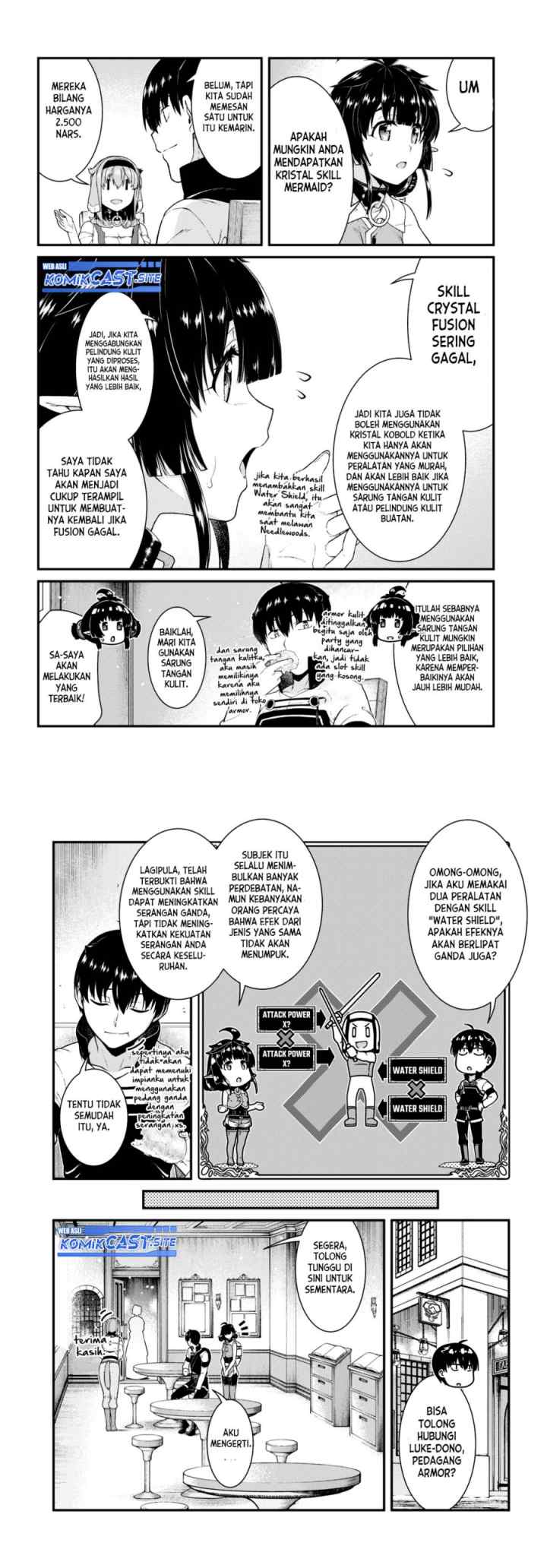Isekai Meikyuu de Harem wo chapter 66 halaman 6
