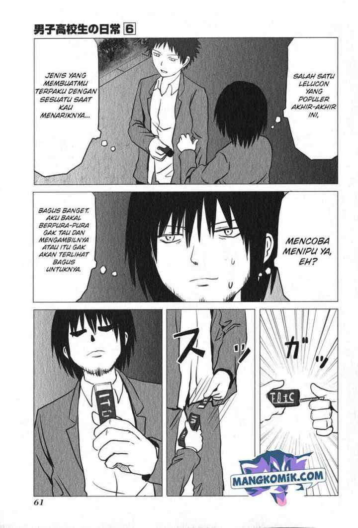 Danshi Koukousei no Nichijou chapter 89 halaman 4