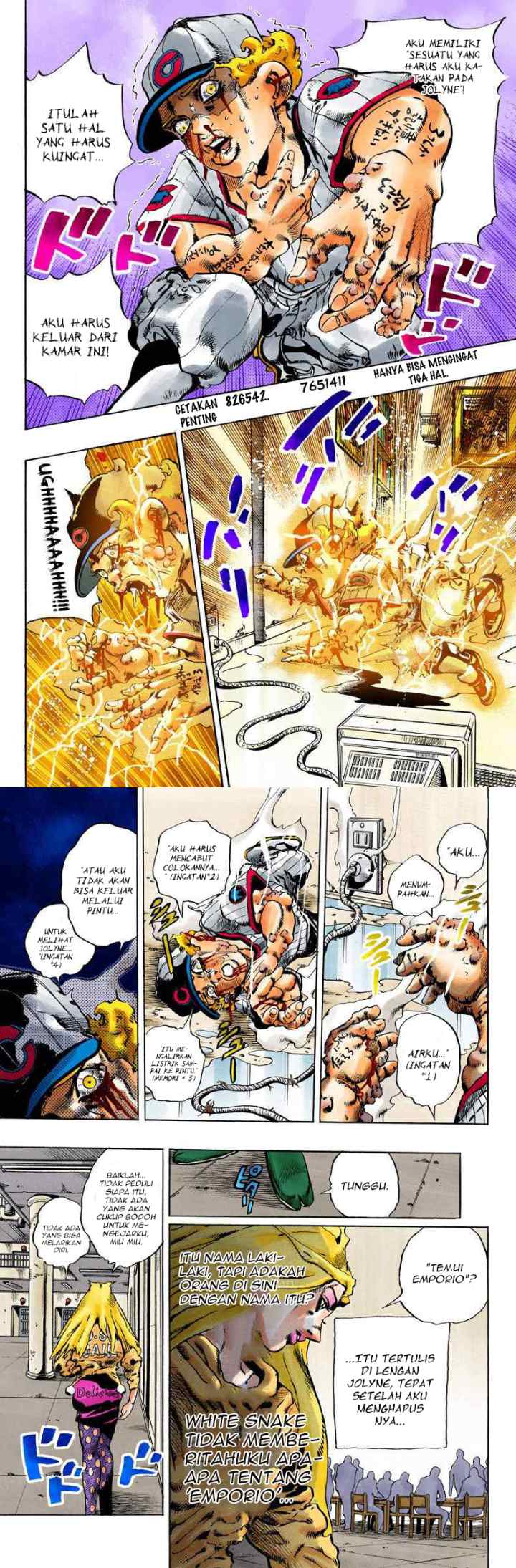 JoJo no Kimyou na Bouken - Stone Ocean chapter 98 halaman 10