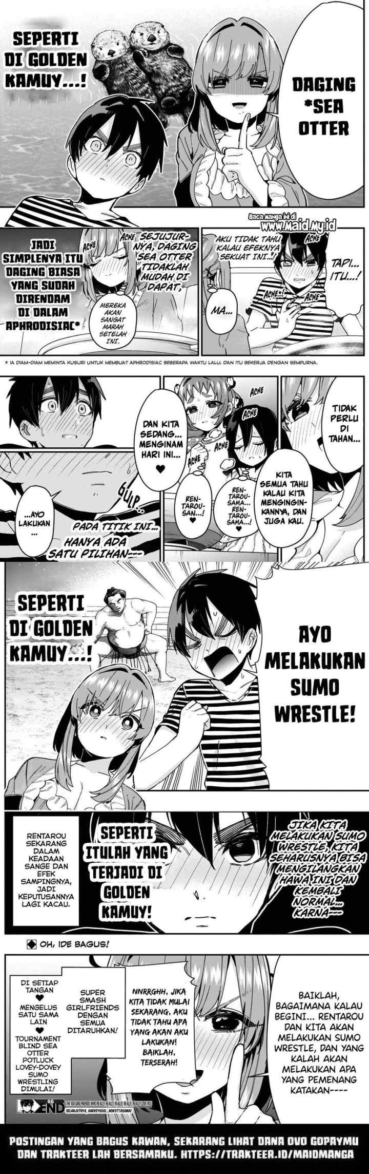 Kimi no Koto ga Dai Dai Dai Dai Daisuki na 100-ri no Kanojo chapter 66 halaman 11
