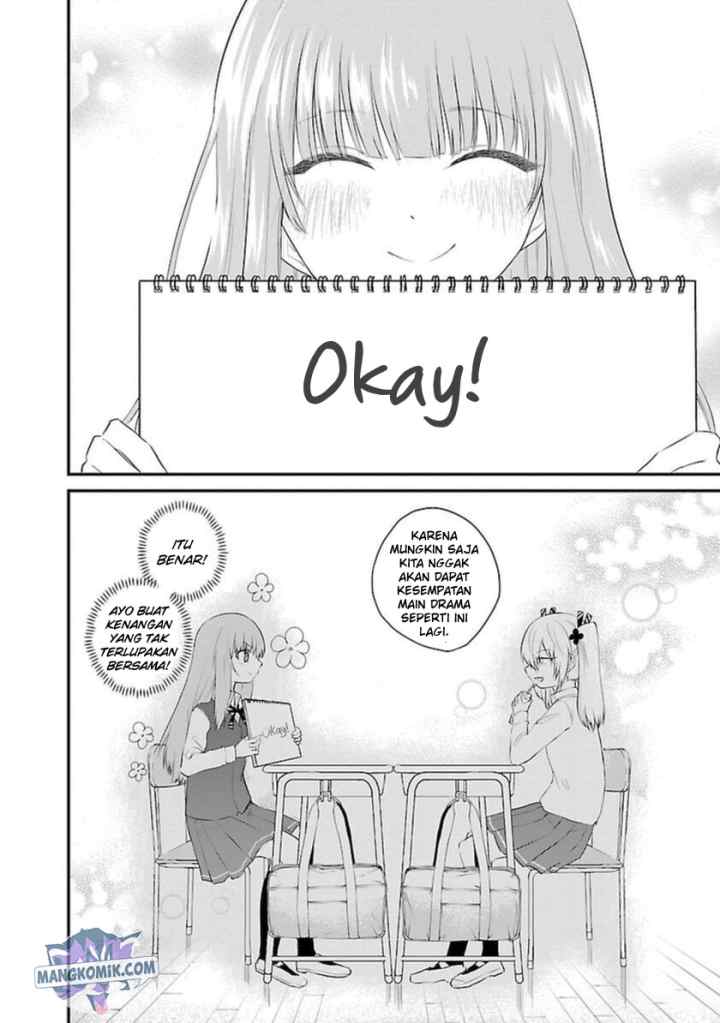 Koe ga dasenai Shoujo wa chapter 48 halaman 8
