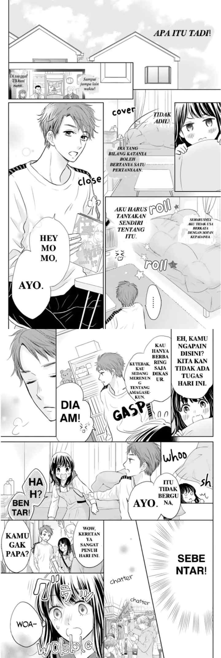 Amagase-kun wa Amayaka Shite Kurenai chapter 3 halaman 8