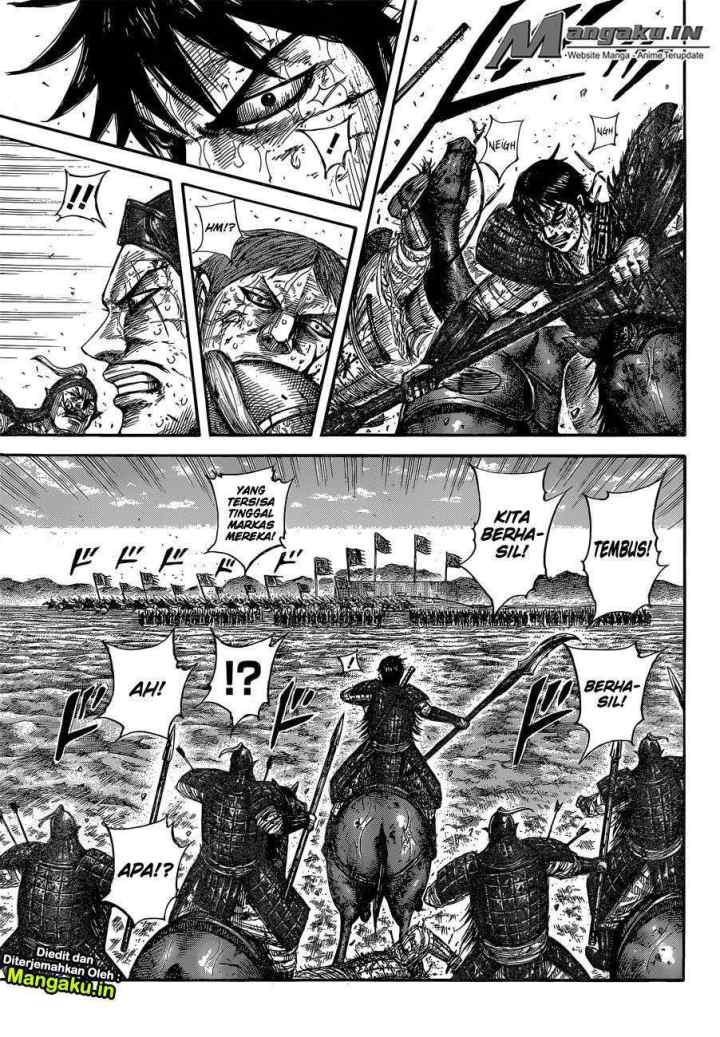 Kingdom chapter 593 halaman 8