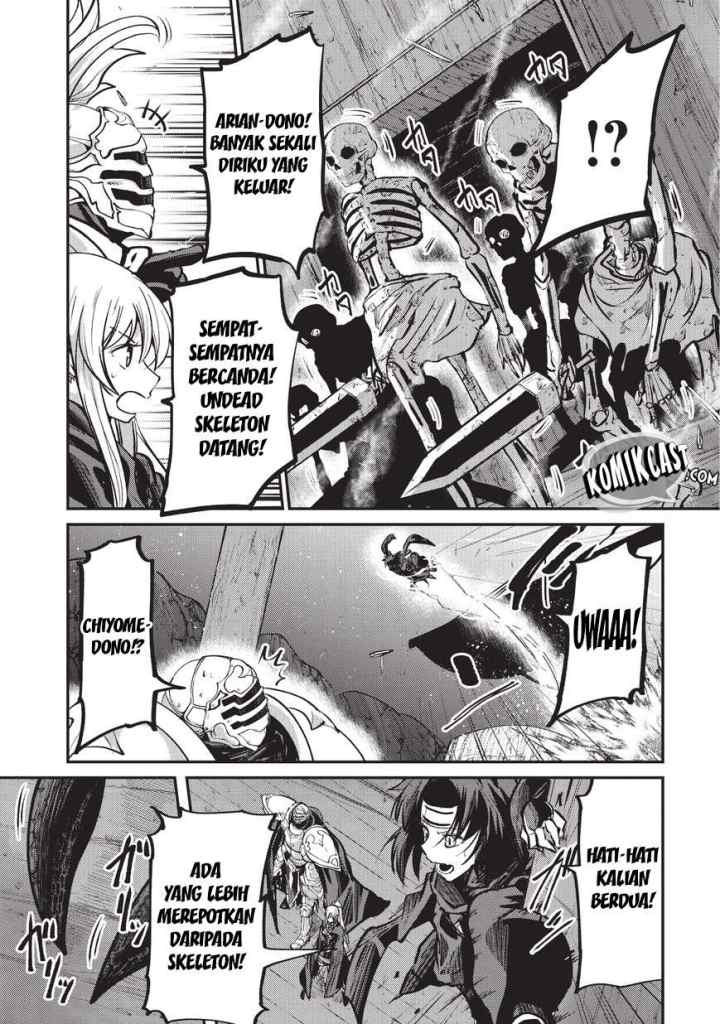Gaikotsu Kishi-sama, Tadaima Isekai e Odekakechuu chapter 22.2 halaman 5