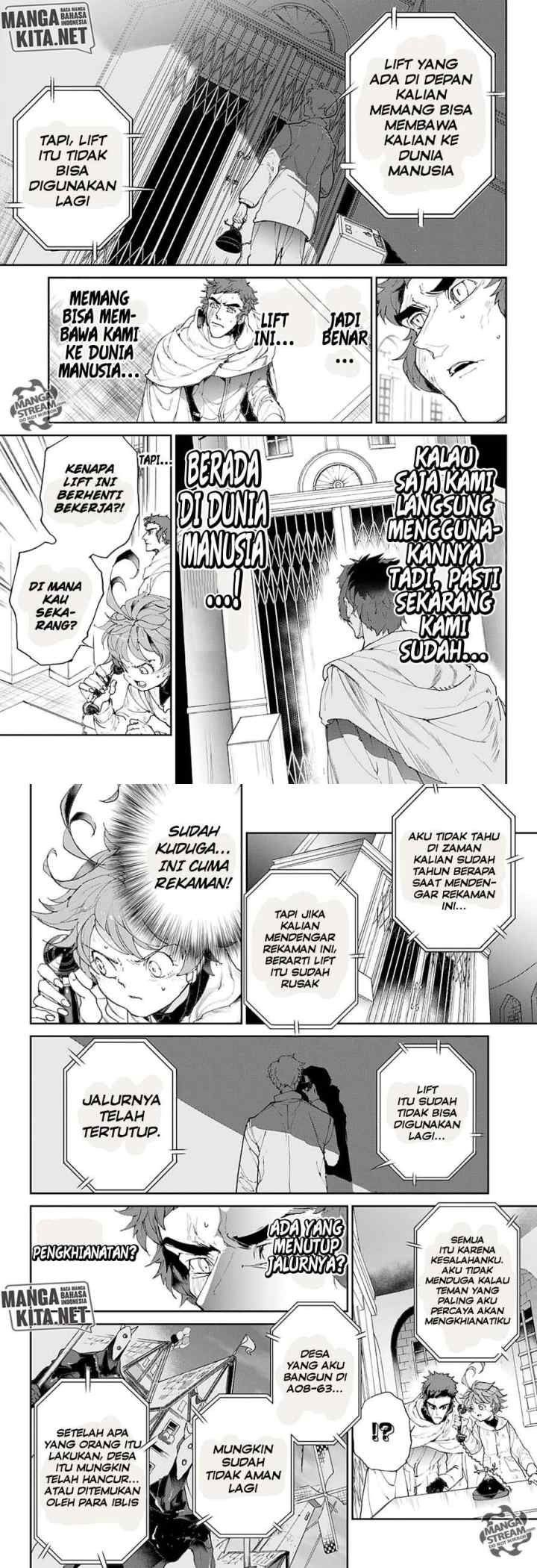 Yakusoku no Neverland chapter 72 halaman 4