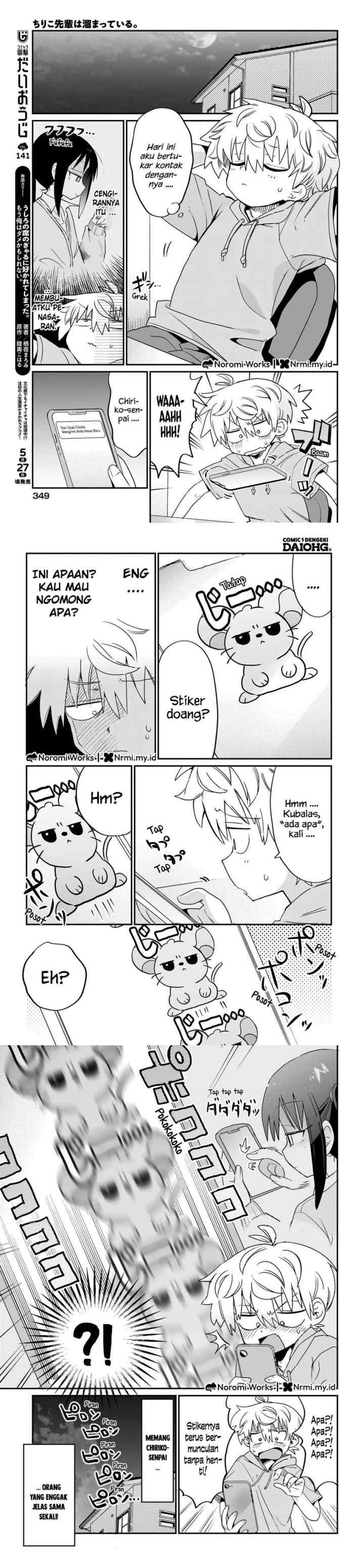 Chiriko-senpai wa Tamatteiru chapter 4 halaman 10