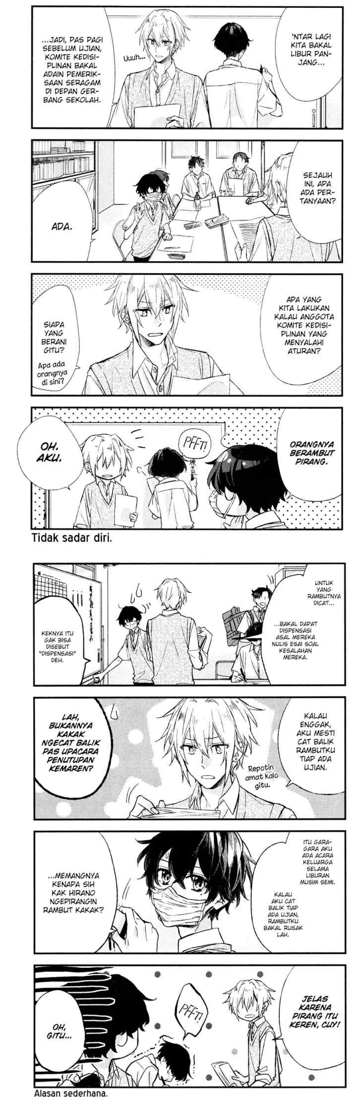 Sasaki to Miyano chapter 15 halaman 4
