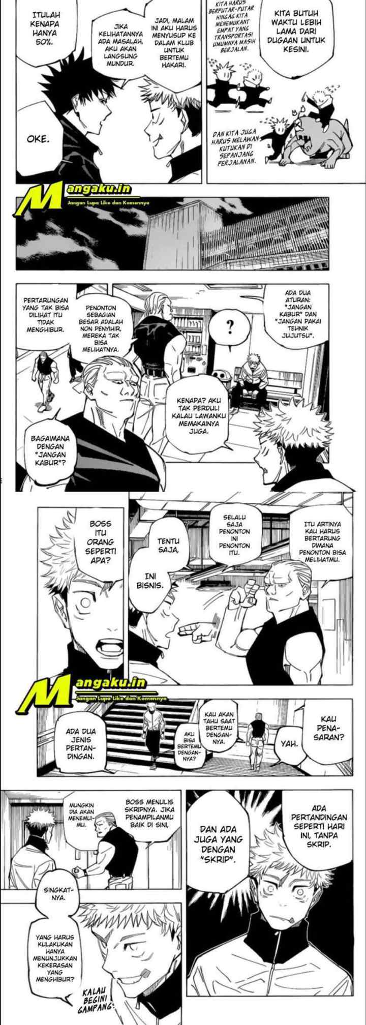 Jujutsu Kaisen chapter 153 halaman 5