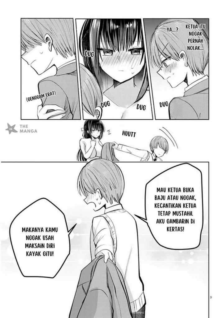 Kotowarenai Kaichou wa Tomoe-kun ni Dake shite Agetai chapter 3 halaman 10