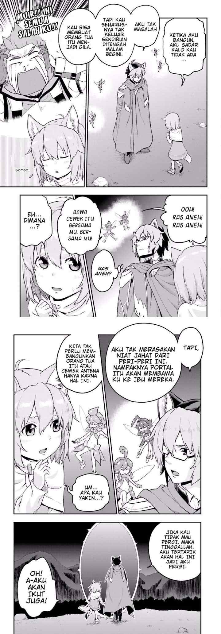 Konjiki no Moji Tsukai: Yuusha Yonin ni Makikomareta Unique Cheat chapter 26 halaman 7