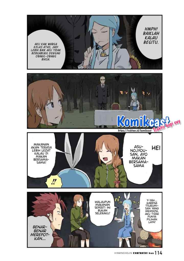 Hinmin Choujin Kanenashi-kun chapter 35 halaman 11