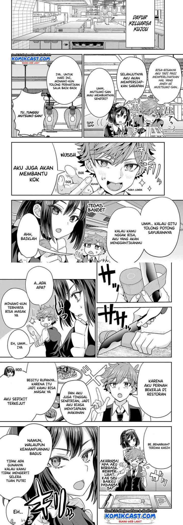 Gomennasai Ojou-sama, Ore wa Maid ga Suki nan desu chapter 2.1 halaman 4