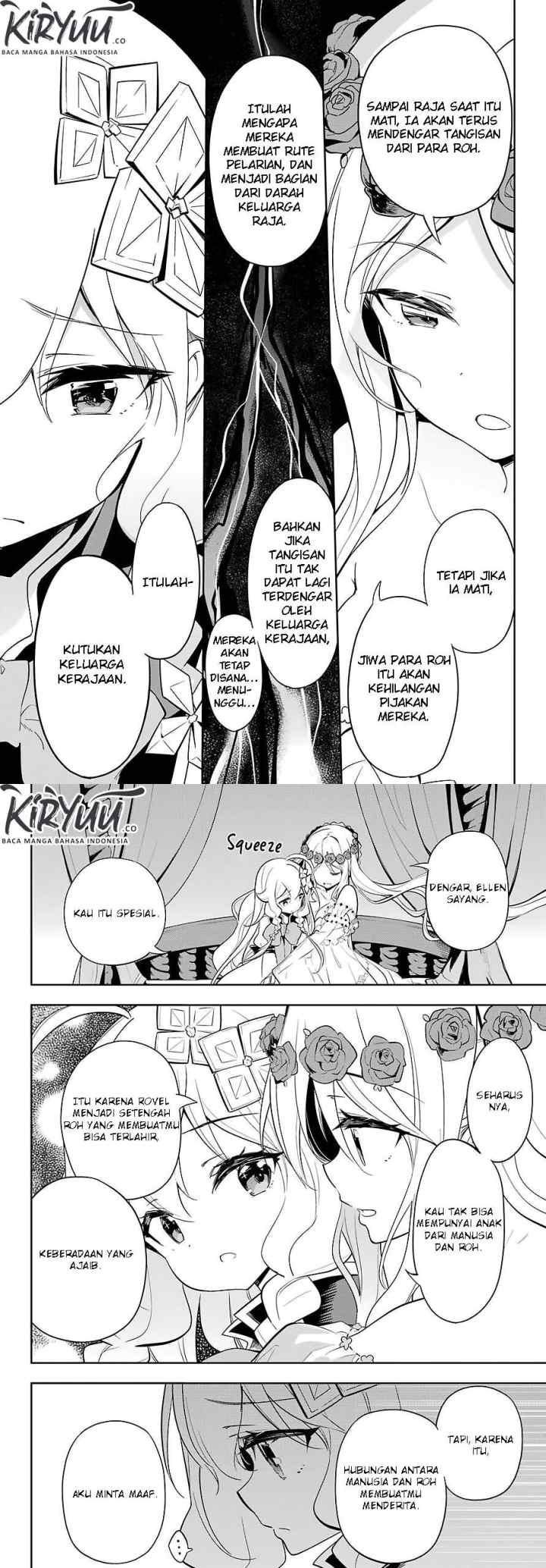 Chichi wa Eiyuu Haha wa Seirei Musume no Watashi wa Tenseisha chapter 19 halaman 12