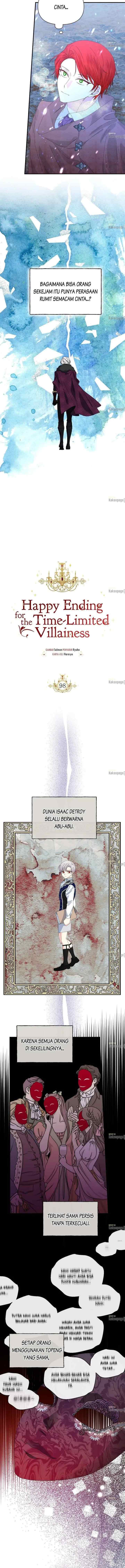 Happy Ending for the Time-Limited Villainess chapter 98 halaman 4