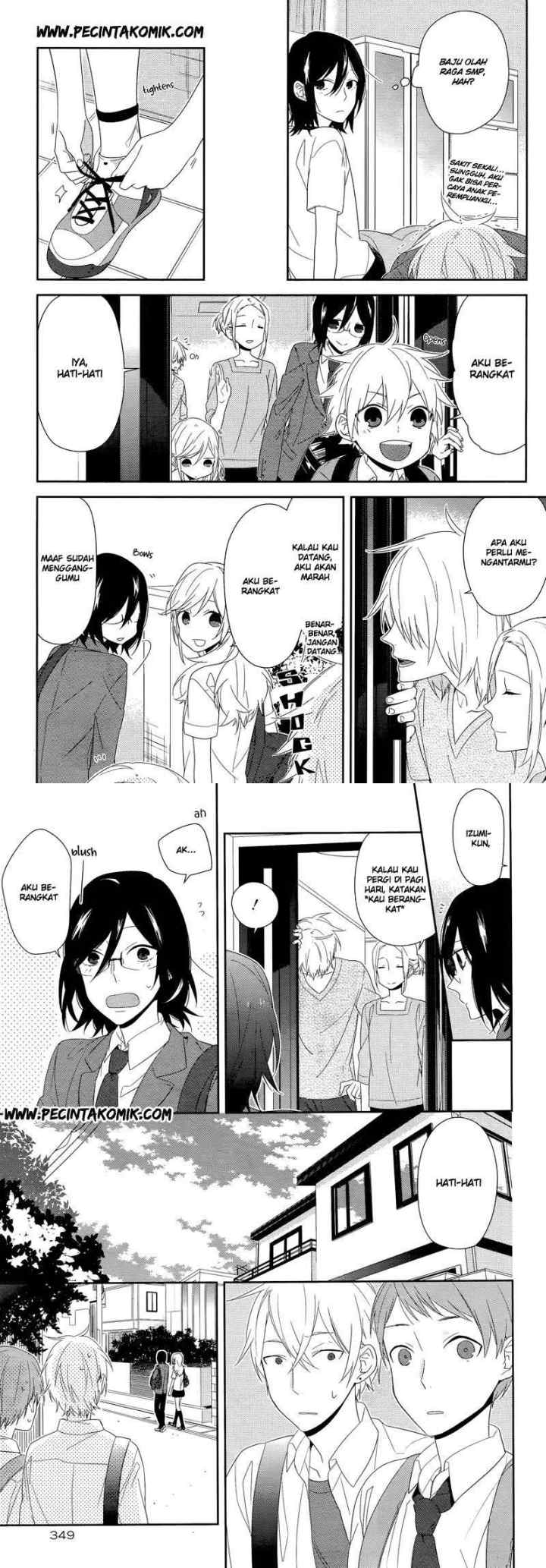 Horimiya chapter 26 halaman 9