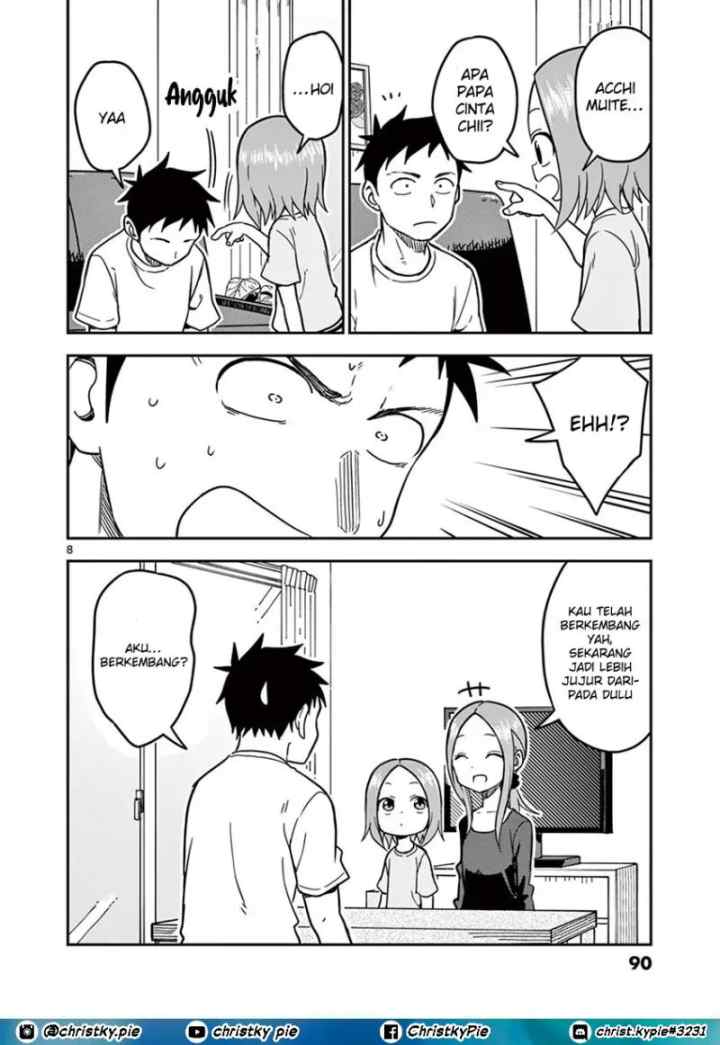 Karakai Jouzu no (Moto) Takagi-san chapter 137 halaman 8