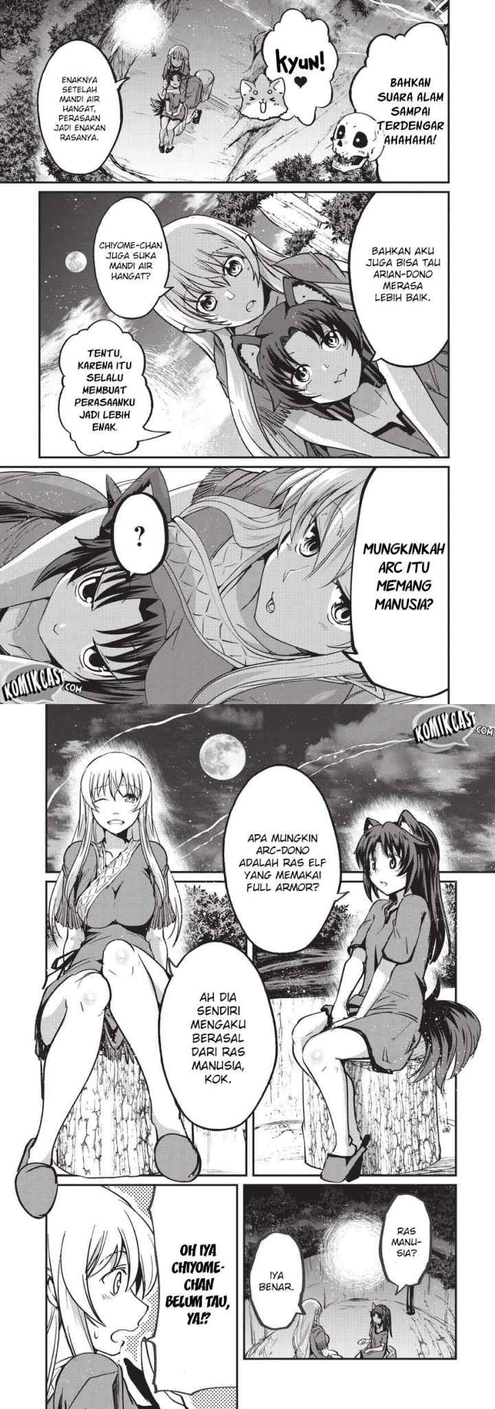 Gaikotsu Kishi-sama, Tadaima Isekai e Odekakechuu chapter 21 halaman 7