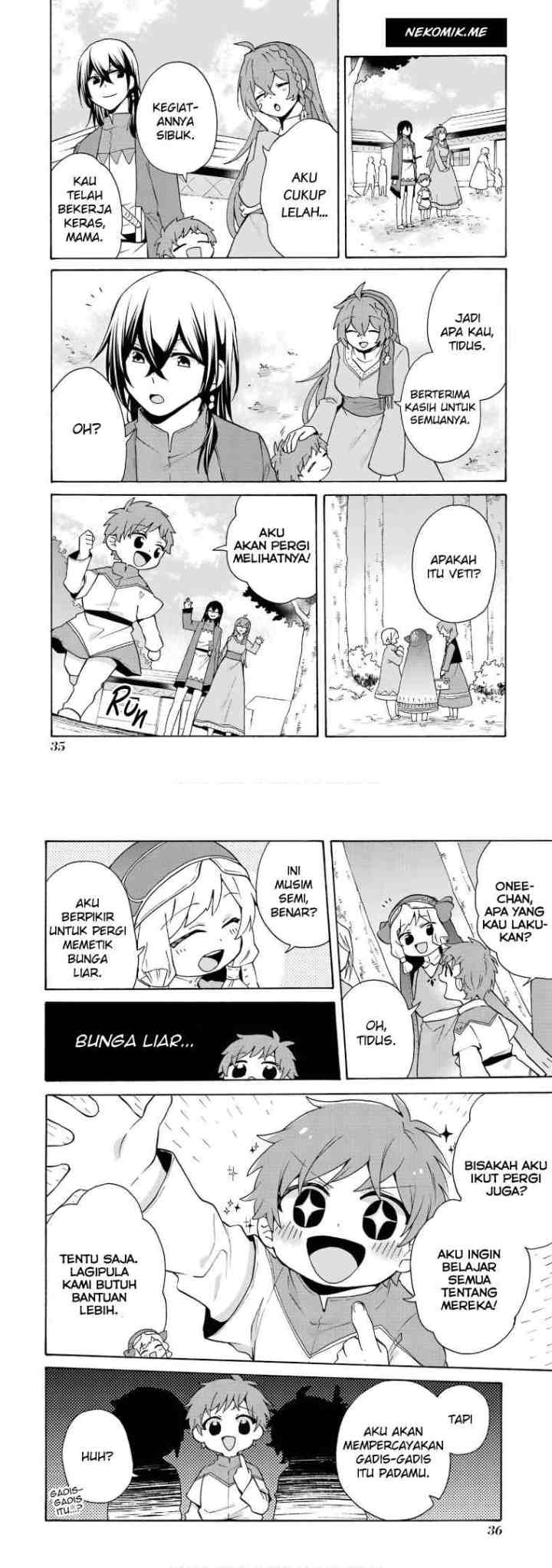 Tada Shiawasena Isekai Kazoku Seikatsu chapter 22 halaman 4