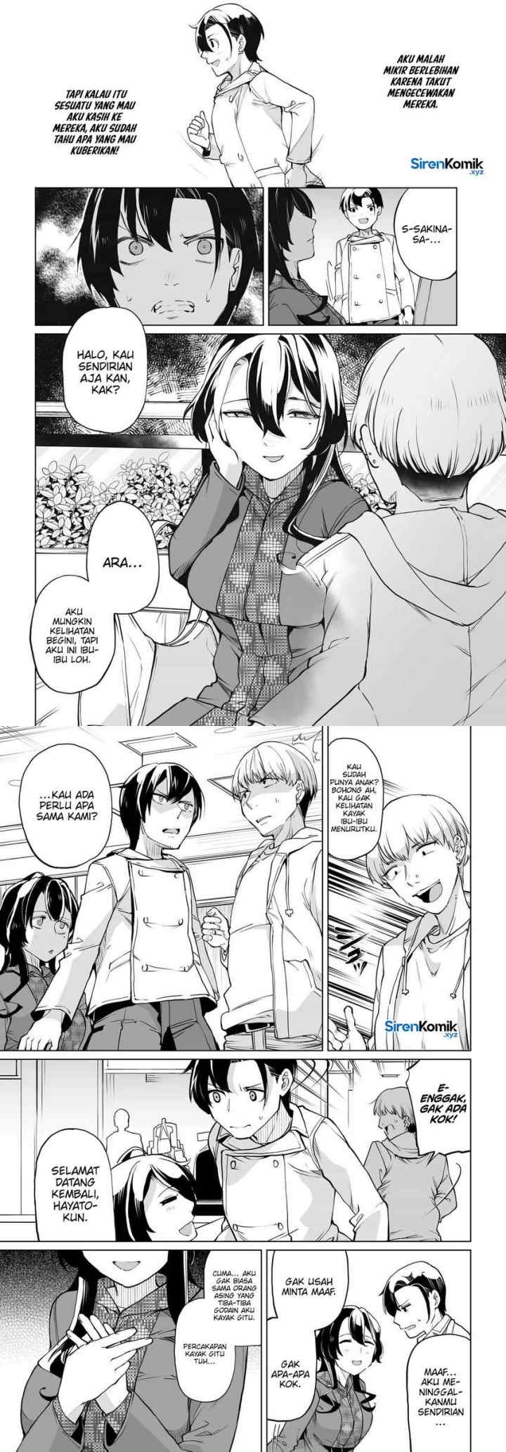 Otoko Girai na Bijin Shimai wo Namae mo Tsugezu ni Tasuketara Ittai Dounaru? chapter 22 halaman 5