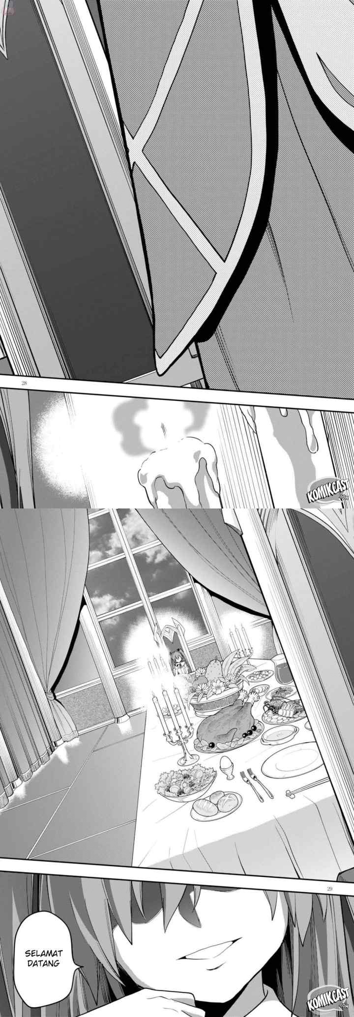 Konjiki no Moji Tsukai: Yuusha Yonin ni Makikomareta Unique Cheat chapter 38 halaman 15