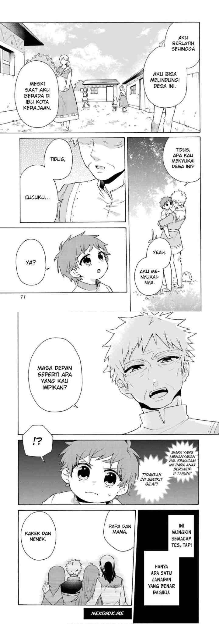 Tada Shiawasena Isekai Kazoku Seikatsu chapter 23 halaman 9