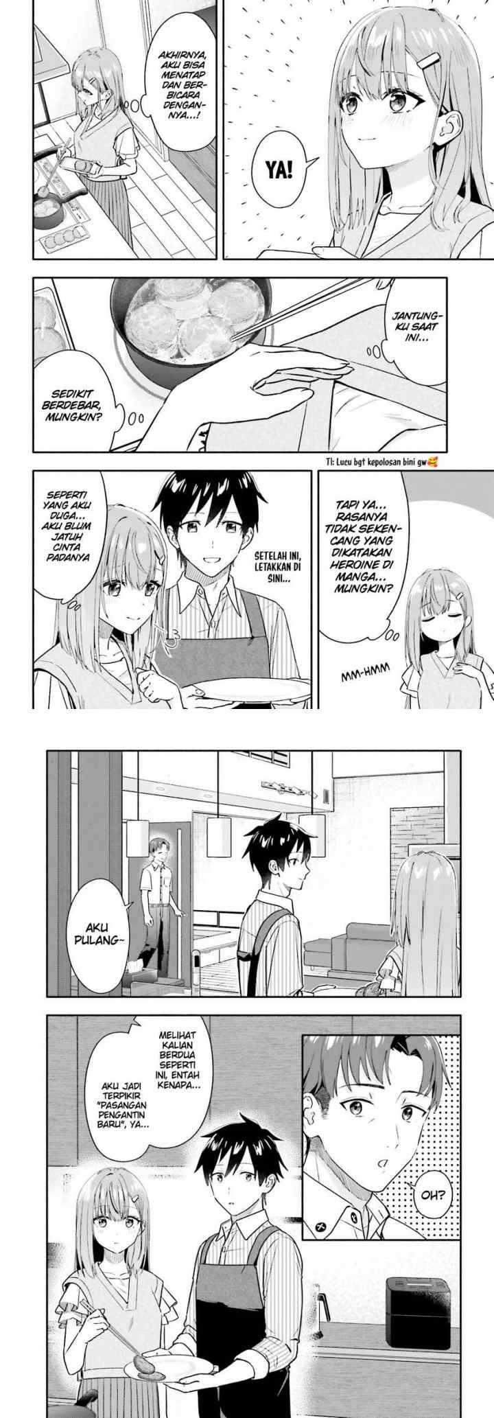 Kajidaikou no Arbeit wo Hajimetara Gakuen Ichi no Bishoujo no Kazoku ni Kiniirarechaimashita chapter 7.2 halaman 17
