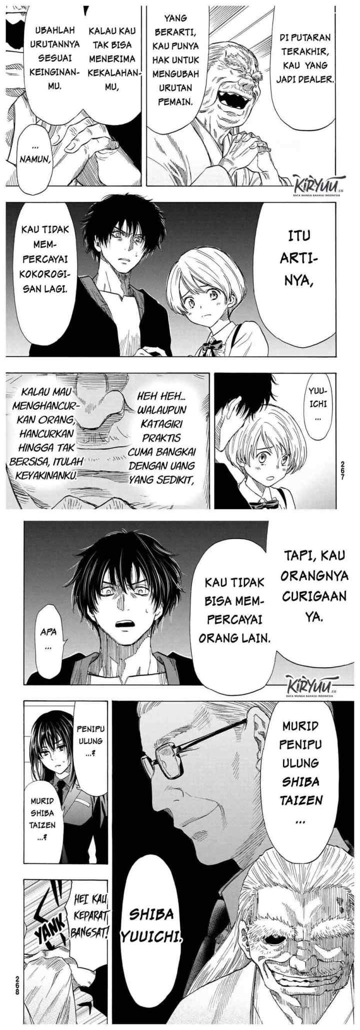Tomodachi Game chapter 57 halaman 15