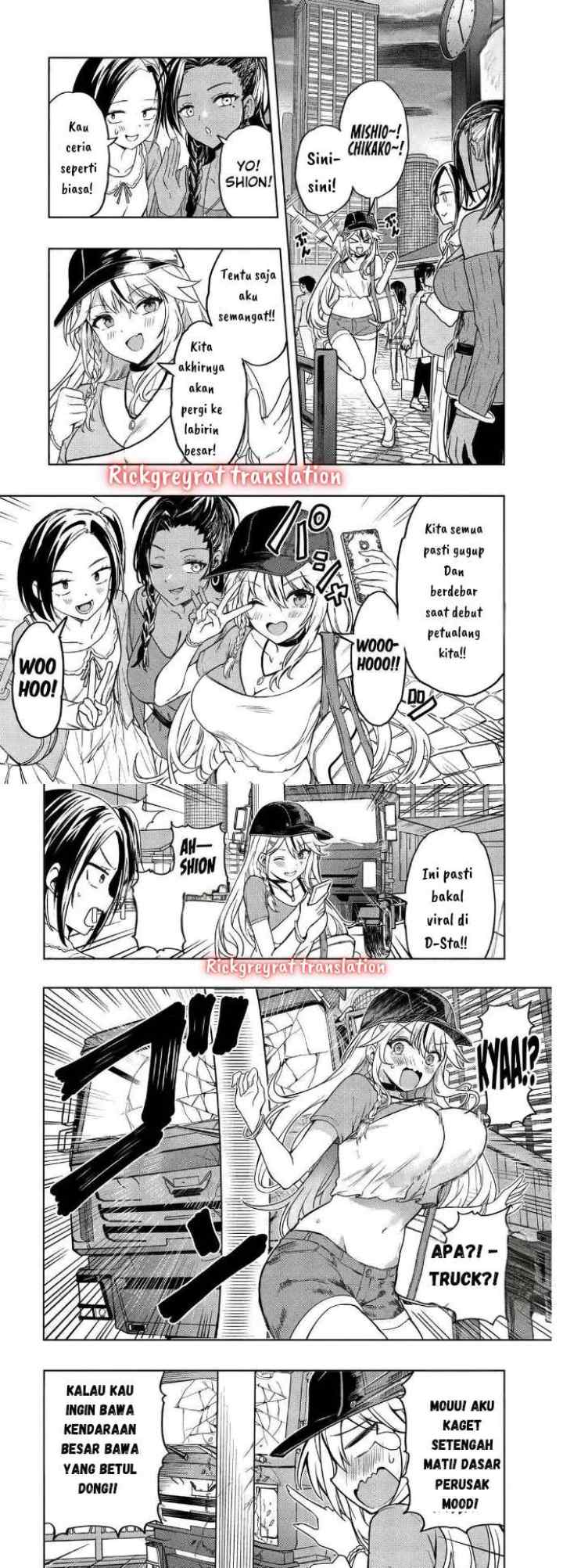 Gal to Dungeon to Shuukai Okure no Tansaku Eiyuutan ~Moto Legend Ima wa Wakeari tei Rank Tansakushana Ore ga, S-Kyuu Gal ni Natsukare Makutte Ikusei wo Makase Sareta~ chapter 1.1 halaman 4