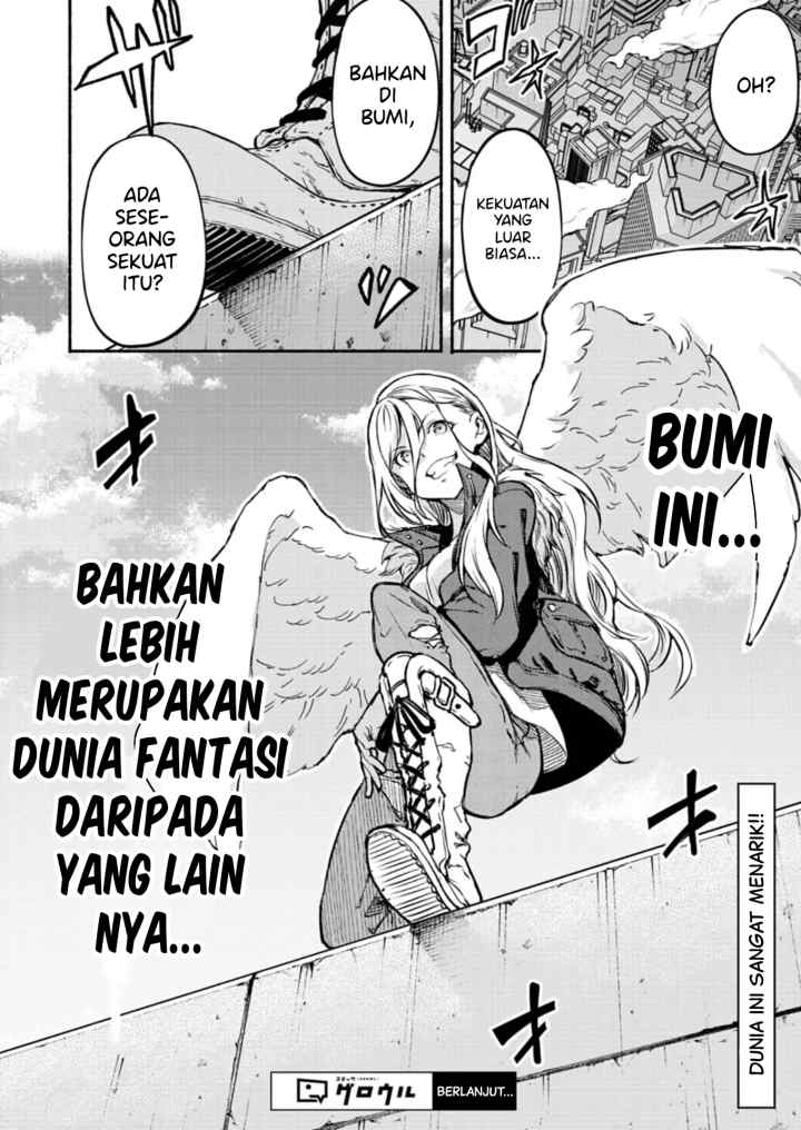 Isekai kara Kikan Shitara Chikyuu mo Kanari Fantajii Deshita. Ato, Makeheroin-domo Kocchi Minna chapter 1 halaman 17